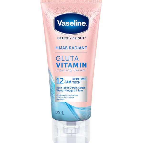 Vaseline	Healthy Bright Hijab Radiant Gluta Vitamin Cooling Serum [180ml]	